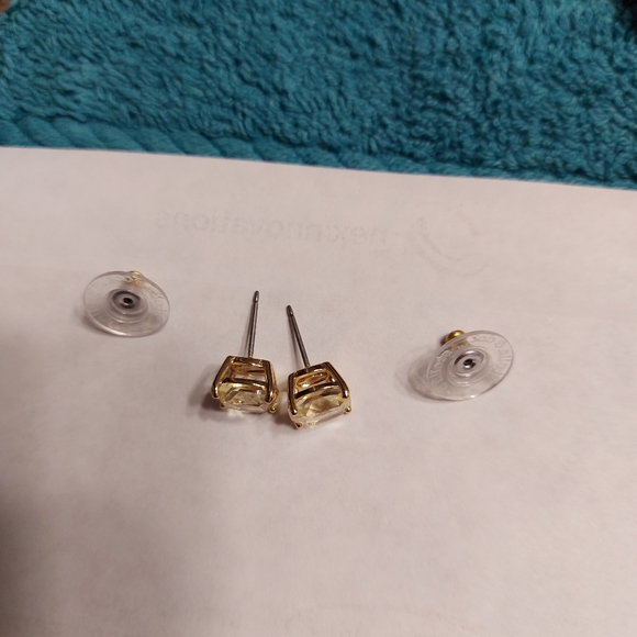 Stella & Dot Luxe Studs citrine - Picture 3 of 3